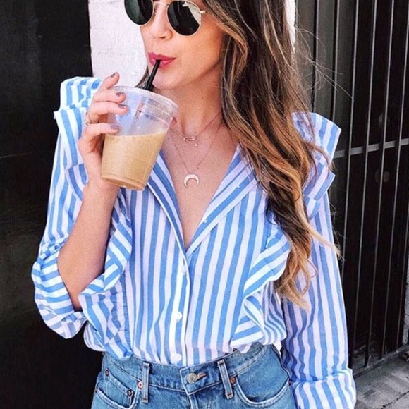 target ruffle blouse